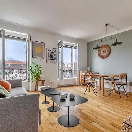 דירה Bichat 3 - Ci - Bright Flat Near Canal Saint Martin פריז